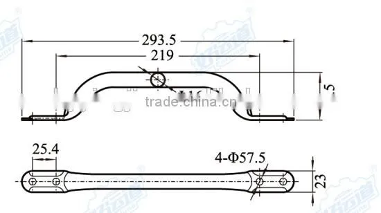02502 Handles for Truck & Trailer Door Parts photo-2