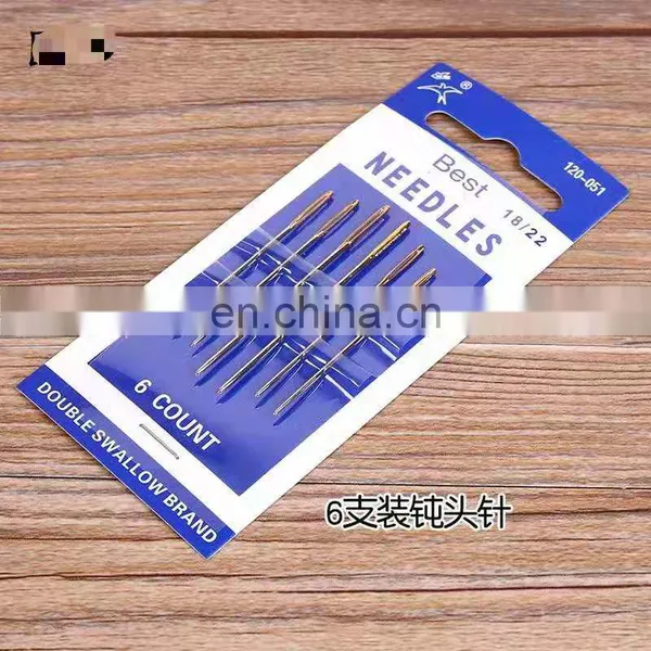 Wholesale Hand Needle DIY Multi-used Sewing Needle 6-piece Packed Multi-function Sewing Needle for Leather Product photo-4