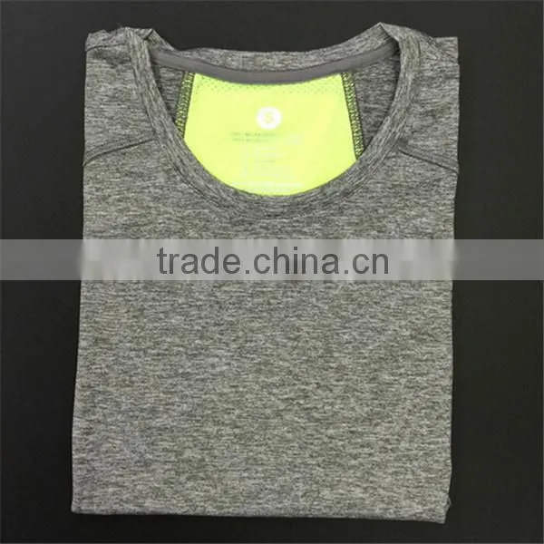 88% Polyester 12% Spandex Running Wear Tops photo-6
