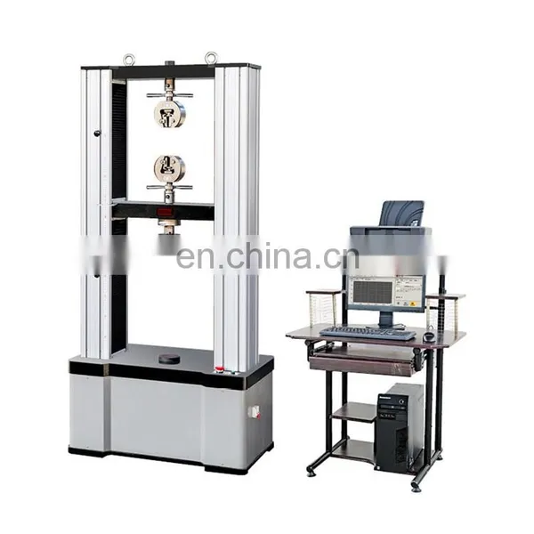 With Safety Door WDW 10kn 50kn 100kn Computer Webbing Tensile Test Instrument