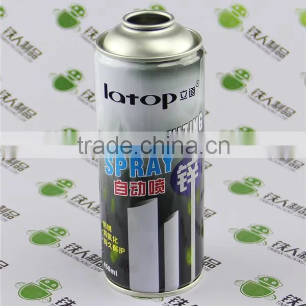 Aerosol Tin Plastic Spray Can