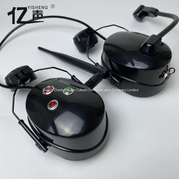 Hands-free Two-way Voice CommunicationsFull Duplex Wireless Noise Reduction Intercom Headset“YISHENG” YS-QSG-9PS Series Accessory Safety Fast Helmet photo-4