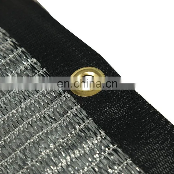 High-quality Rope Plant Outdoor Courtyard Aluminum Shade Net for Pet Cage Car Sunshade Aluminum Foil Shade Cloth