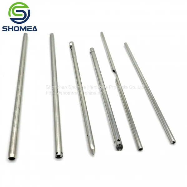 SHOMEA Customized Thin Wall 304/316L Seamless Stainless Steel Endoscope Tube photo-2