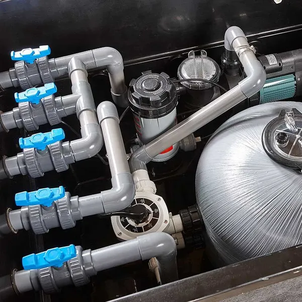 Swimming Pool Sand Filter And Pump Combo Inground Filtration System photo-2