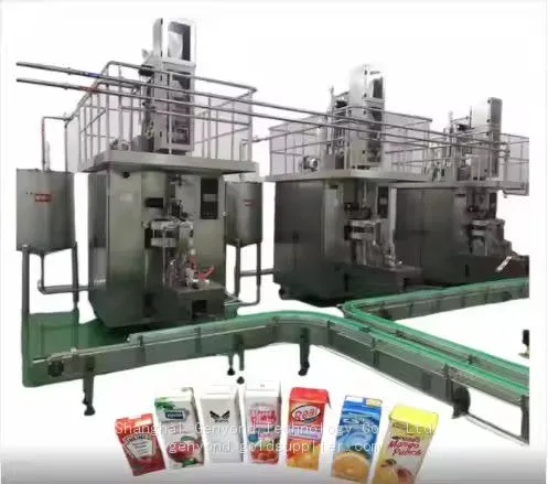Genyond Automatic Aseptic Juice/milk Box Packing Machine photo-4