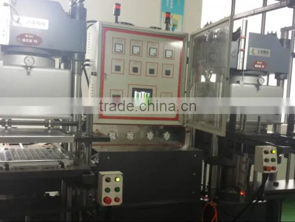 Rubber Compression Molding Machine , Rubber Vacuum Heating Press , Rubber Press Machine 250T photo-2