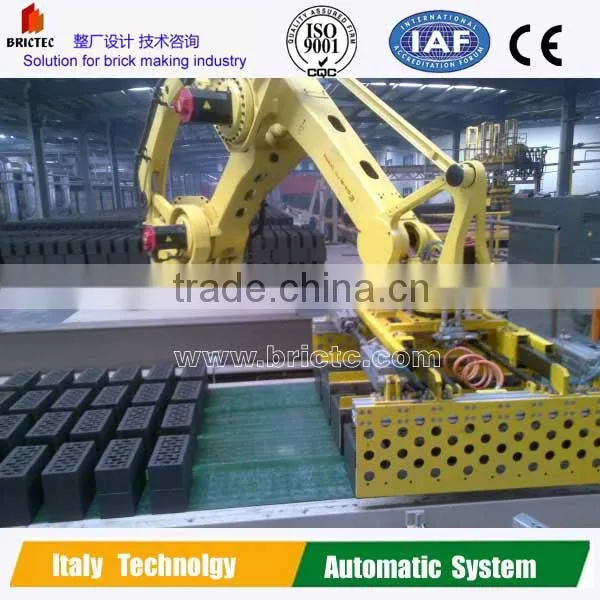 Labor Saving!! Automatic Stacking Robot for Brick Pruduction Line, Clay Brick Making Machine for Sale photo-3