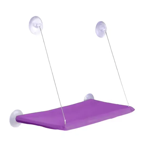 Meow Love Safe Cat Stand Oxford Cloth Space Saving Window Hammock Cat Seat Suction Cup on The Window photo-2