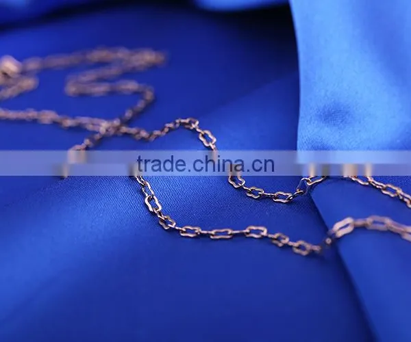 Coffee Gold Plated Decorative Long Chain Link Chain Jewelry Chain Necklace photo-5
