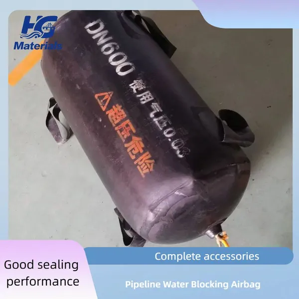 Tapón de tubería de bolsa de aire inflable de goma de alta presión