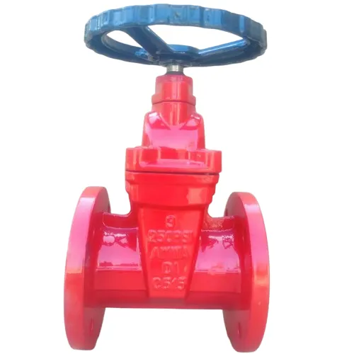 ANSI Non-risingStem Rubber Soft Seal Seat Flange GG25 Cast Iron Gate Valve Actuated Ball Valves photo-6