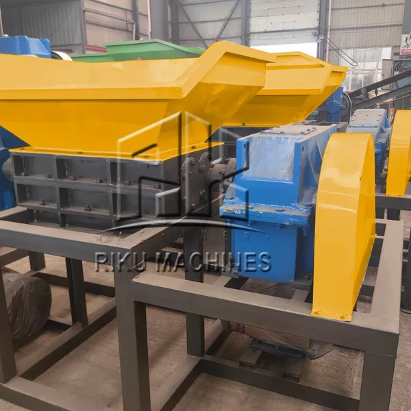 Waste Management Industrial Two Shaft Shredder Machine photo-2