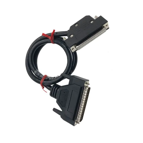 DB37 Male-to-Female 45-Degree Angled Industrial Control Extension Wire photo-2