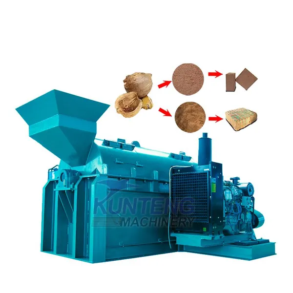 Coconut shell fiber extraction machine automatic sisal fiber removal machine  EPC