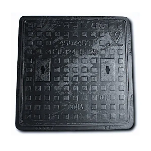 High Strength Round Cast Iron Jingdong Brand ISO 9001:2000 Certified Safe Decorative Ductile Iron Manhole Cover photo-4