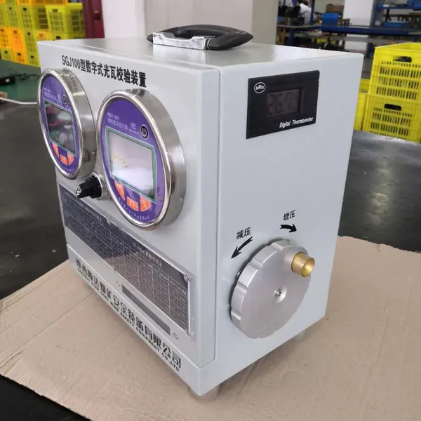 Calibrador digital de doble rango 0-7kPa 0-60kPa para detector de gas metano por interferencia óptica SGJ100(A)