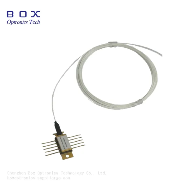 974nm 1W Pump Laser, 10-pin Butterfly package, SM Hi1060 Fiber, with FBG, TEC, thermistor, and monitor PD, for EDFA and Fiber Laser Applications