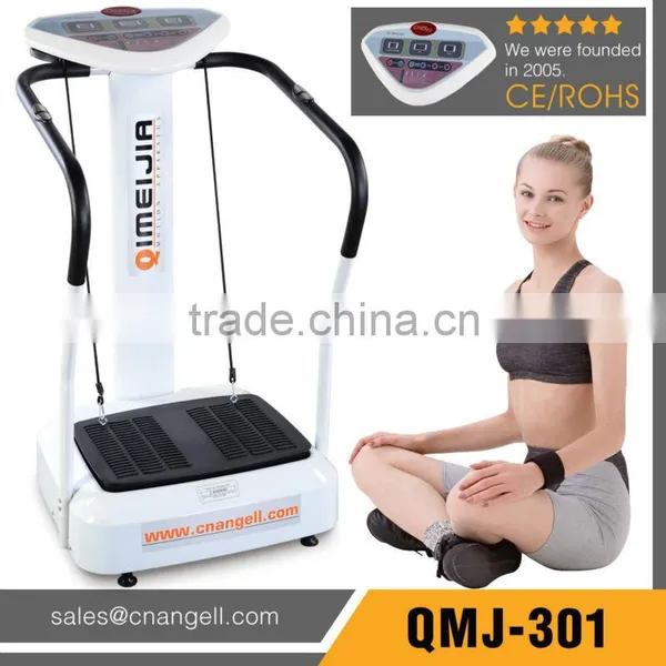 Power fit massage fitness vibration platform exercise machine