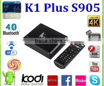 KI Plus hd tv Box Kodi 15.2 Google Android 5.1 Smart Tv Box, Android Amlogic S905 Media Player photo-2