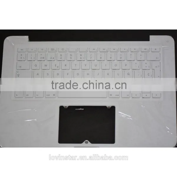 Hard Shell Top Case With Keyboard Spanish Layout For Apple MacBook A1342 photo-5