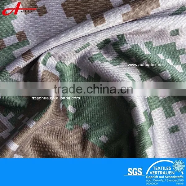 Custom Fabric Printing Military Camouflage for Men's Cool T-shirt