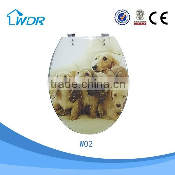 Sanitary Ware Bathroom Toilet Resin Seat Cover photo-2