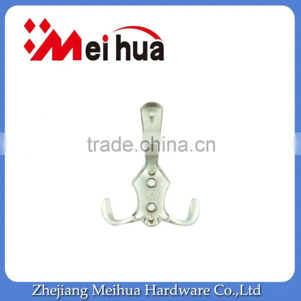 Unique single hooks for clothes hooks for overalls
