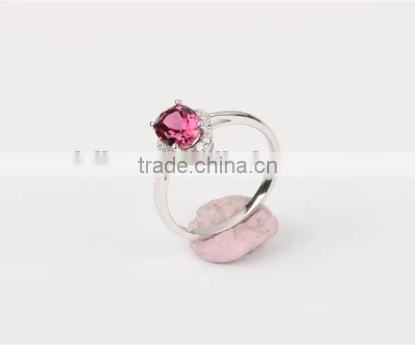 Sartificial Stone Designs Sterling Ring Panyu Factory Process Jewelry photo-2