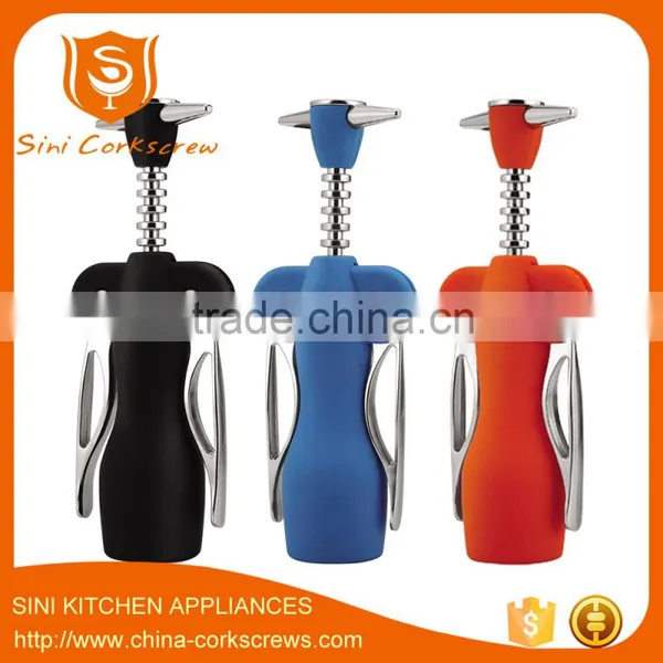 Zinc Alloy and ABS Wing Corkscrew Wine Opener