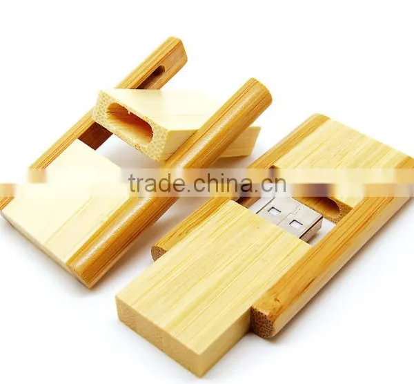 Hot Sales Lowest Price Swivel Usb Flash Disk Wood Usb Flash Drive Custom Logo Oem photo-2
