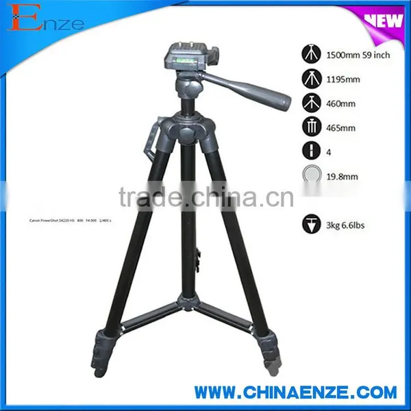 New Products for 2016 High Stability Aluminum Camera Stand Tripod With Carrying Bag photo-5