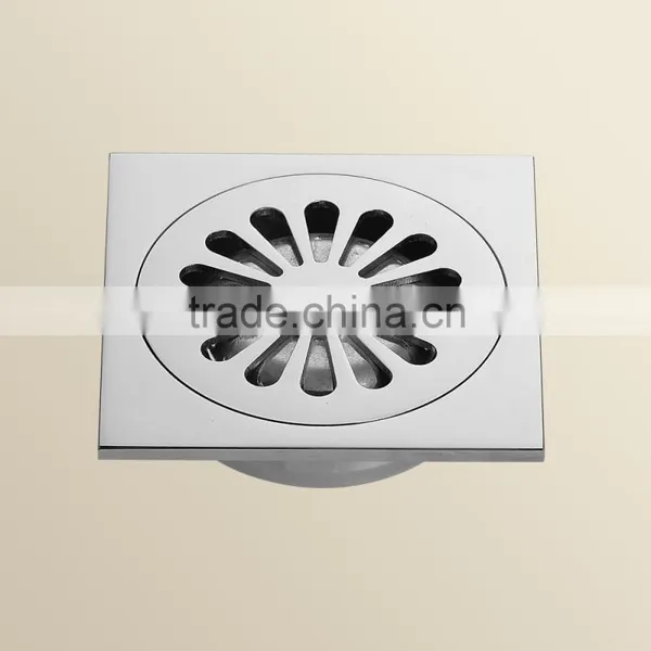 100X100MM Stainless Steel Floor Drainage in Nickle Brushed FF031 photo-2