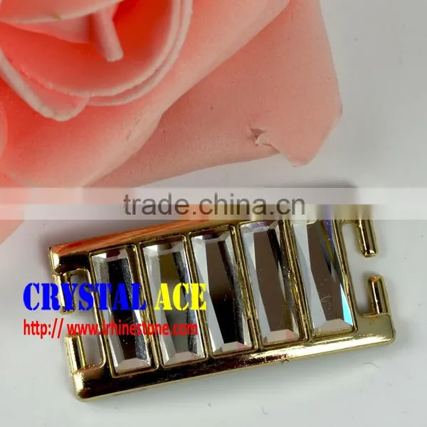 Wholesale Rhinestone Belt Buckle, Bikini Gold Connector, Chain Strass Bikini Connector for Dicoration photo-5