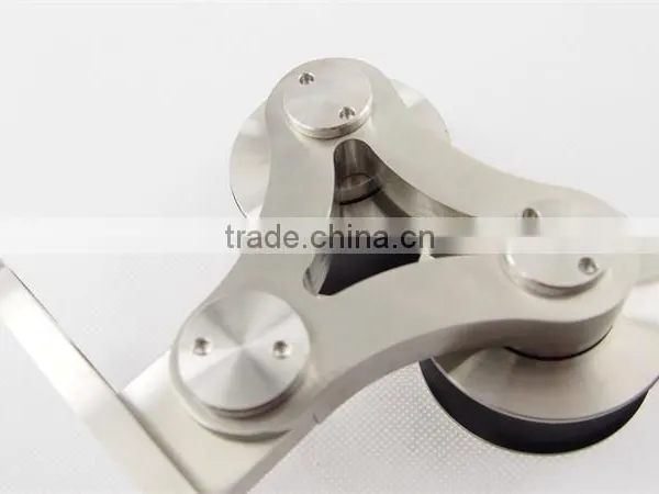 Modern Design of Sliding Wooden Door Double Roller Fittings for Office Use photo-3