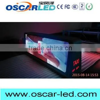 Multifunctional Taxi Led Screen Oscarled Car Top photo-2