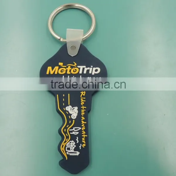 2015 Cheap Price Silicone Promotional Keychain, 2D, 3D Pvc Keychain photo-3