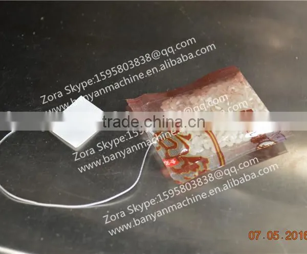 Full Automatic Double Bag Tea Packaging Machine With Cotton Thread and Tag photo-5