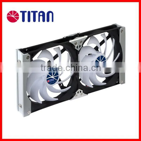 Portable Camping Car Aluminum Rack 12V 90mm Air Cooling Ventilation Fan photo-3