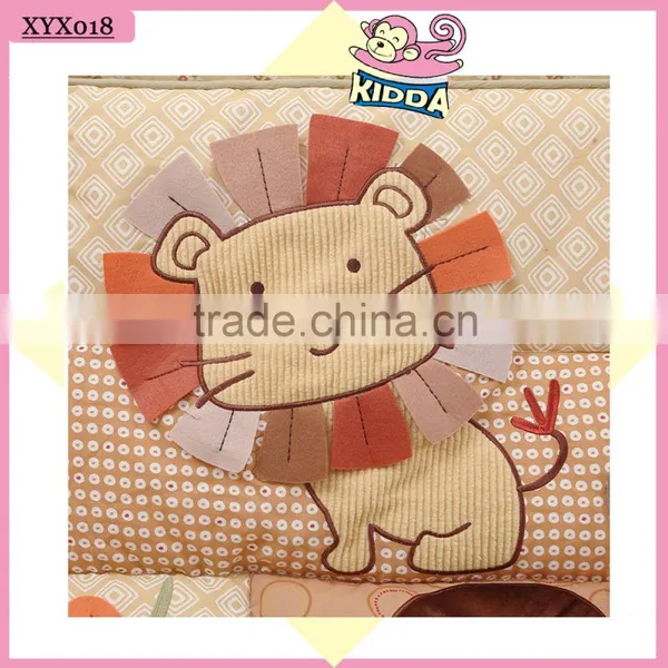 2016 New Fashion 100%Cotton Crib Bedding Set Mada Forest Baby Boy Bedding Set photo-4