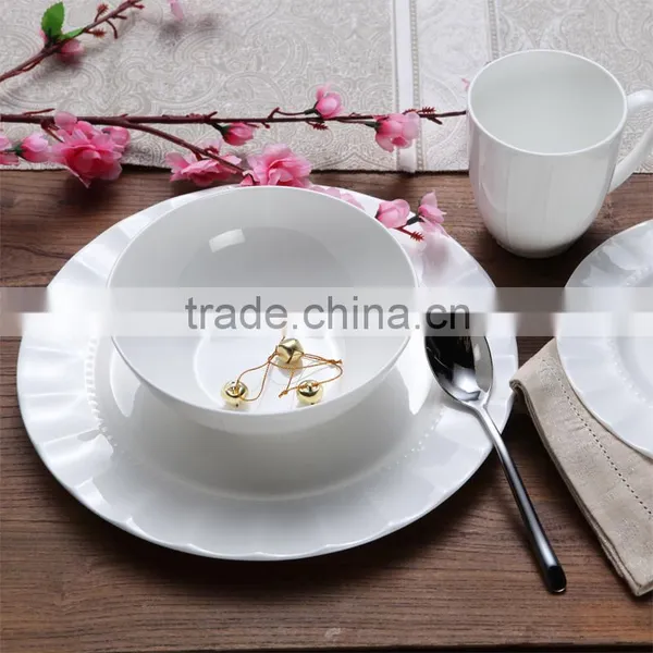 2015 Hotselling Wholesale High Quality 16pcs Cameo Porcelain Dinnerware Set photo-4