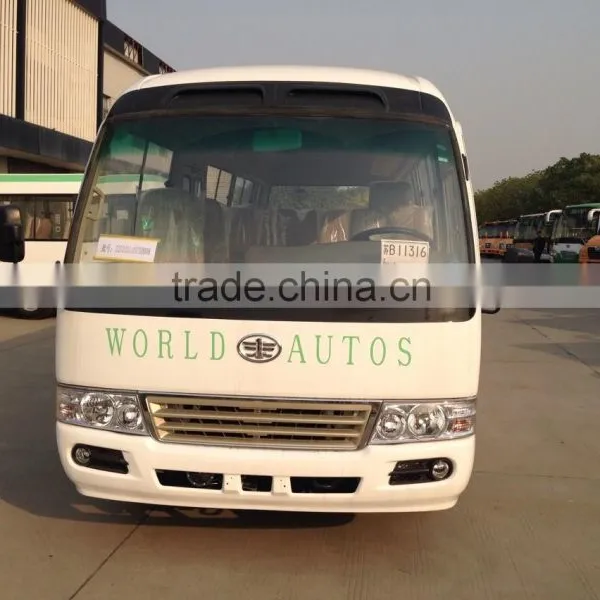 7m Euro 3 Luxury Diesel Engine Manual Coaster Mini Bus photo-3