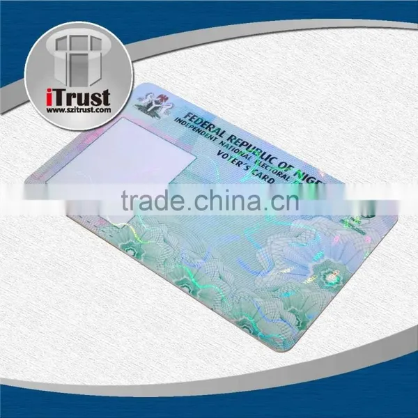 Custom Transparent Hologram Overlays for id Cards Holographic Overlay for Pvc Cards photo-5
