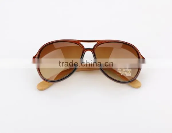 Brown Gradient Sunglasses Custom Bamboo Sunglasses Supplier's Choice photo-4