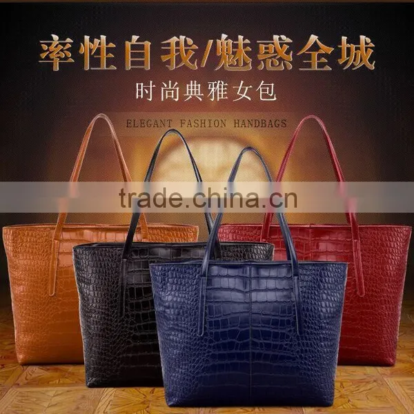 Genuine Cowhide Leather Bag , Fashion Women Bag photo-6