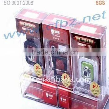 MP3 Clear PET Plastic Packaging