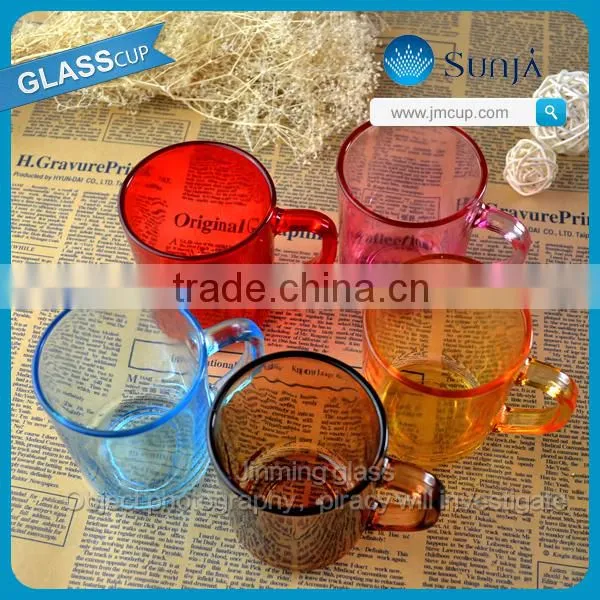 Fashionable Glass Mug Mini Coffee Glass Mug Competitive Price Colored Coffee Mug photo-3