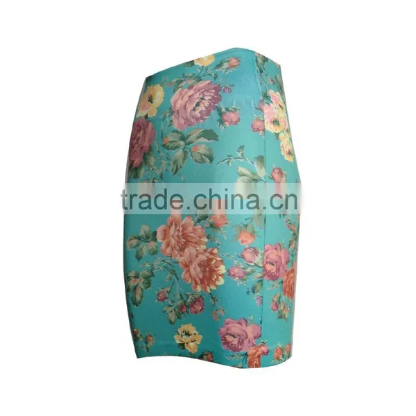 Print Short Tight Pencil Dress for Women photo-3