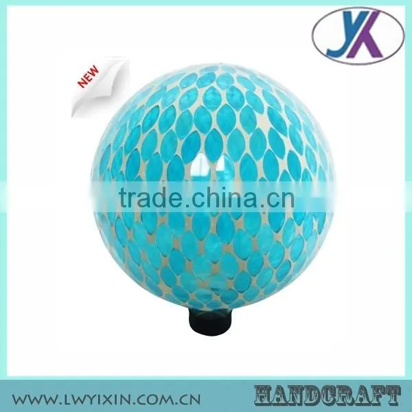 Decoration Outdoor 10" Mosaic Glass Round Led Ball Lamp photo-4