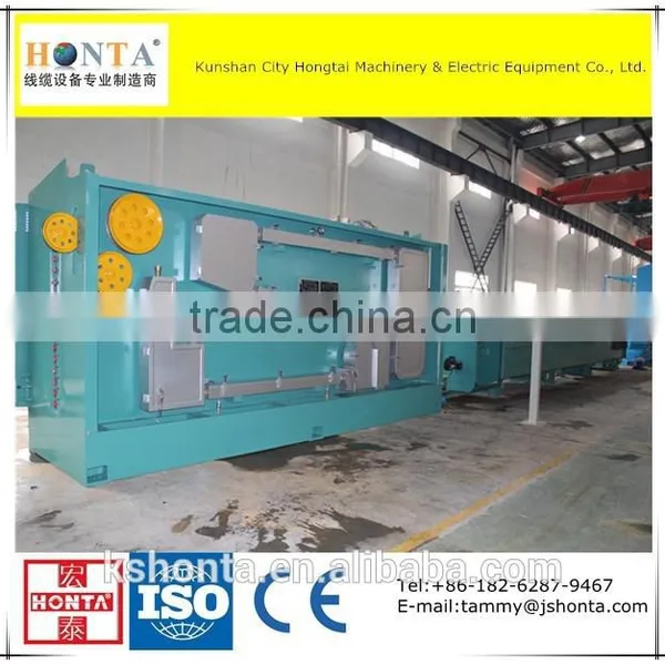 Aluminum Rod Breakdown Machine With Annealer, Wire and Cable Making Equipment photo-2